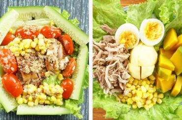 2 Easy Healthy Salad  Recipes For Weight Loss