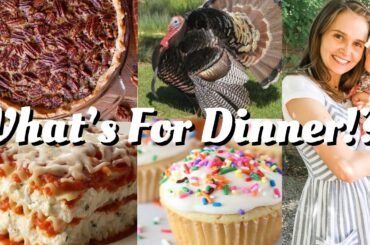 WHATS FOR DINNER? | Holiday Recipes