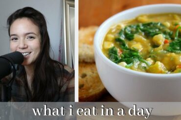 What I Eat in a Sick Day // Cozy Vegan Meals