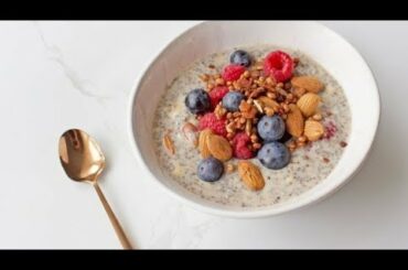 2 Step Protein Chia Pudding | Healthy Breakfast Recipe | Jessica Sepel