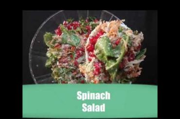 Spinach Salad #weightloss #healthy #simplesalad