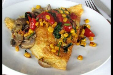 VEGETABLE OMELETTE - Healthy Breakfast Recipe