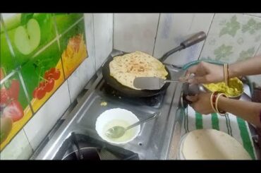 INDIAN MOM REAL FULL MORNING ROUTINE2019/kids School/Lunch Box Preparation/Breakfast/VillAGE Cooking