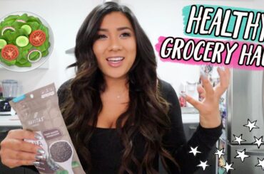 healthy foods to lose weight!! grocery haul! Vlogmas Day 16