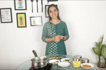 Healthy winters drink and snacks with recipe