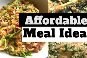 5 AFFORDABLE, ACCESSIBLE & HEALTHY MEAL PREP IDEAS
