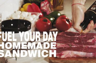 GIANT SANDWICH AT HOME PREPARING FOR CHRISTMAS 2019