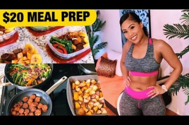 $20 MEAL PREP FOR WEIGHT LOSS ‼️| I Lost 40 Pounds Eating This 🙌|