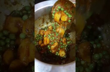 Chikan tikka, Aaloo matr and healthy breakfast