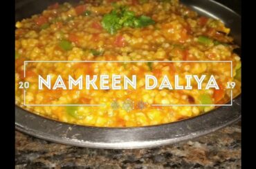 namkeen daliya | bulgur | healthy recipe | breakfast recipe - That cooking girl