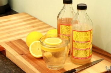 Flat Tummy With Apple Cider Vinegar Lemon Honey Water | Recipes By Chef Ricardo