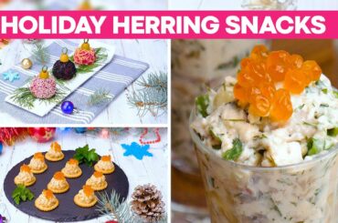 Holiday Herring Snacks - Cook It Recipes