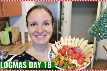 DAILY VLOG + COOK WITH ME (HEALTHY FOOD) // Flight Attendant Vlogmas 2019 Day 18