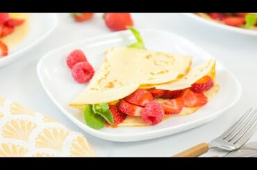 Classic Crepe Recipe | Healthy Meal Plans