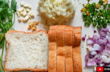 Bread recipe for snack ब्रेड का नाश्ता कैसे बनाते हैं quick breakfast recipes|snacks to make at home