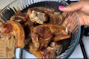 LETS COOK WITH ME || LAMB CHOPS AND JOLLOF RICE || DINNER IDEAS || TERRI-ANN’S KITCHEN