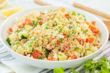 Quinoa Tabbouleh Salad | Healthy Meal Plans