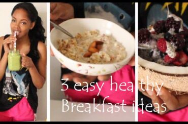 Fast & Healthy Back to School Breakfast Ideas!
