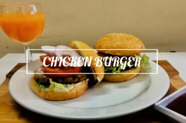 Chicken Burger Recipes The Grover's kitchen| Chicken Patties|  Burger Recipes| Healthy Snacks |