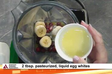 Linda Gassenheimer: Diabetes-Friendly Recipes for Smoothie Snacks