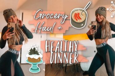 Grocery Haul *naughty* and a Tasty Dinner!! *healthy* HAPPY VLOGMAS