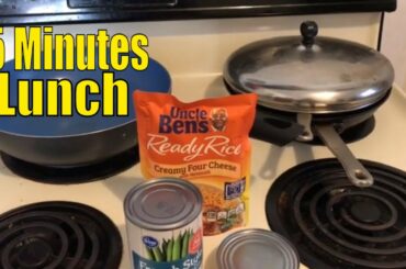 Uncle Ben’s ready rice Super Simple Lunch under five minute meals