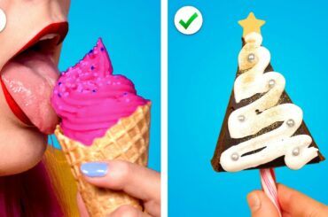 16 Cute Christmas Desserts For Perfect Holidays! Christmas Treat Recipes & Decoration Hacks