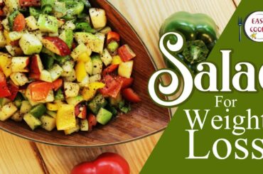 Healthy Cut Salad for Weight Loss | 1 Minute Recipe