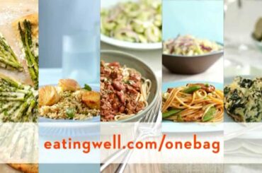 5 Cheap Dinner Ideas from 1 Bag of Groceries