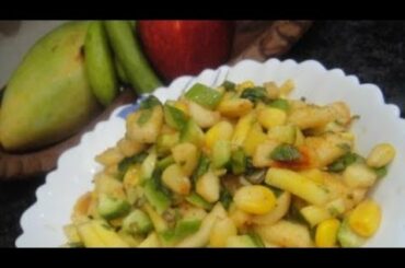 Apple Sweet Corn Salad Tamil | Simple Healthy Salad In Tamil | Salad In Tamil | Gowri Samayalarai