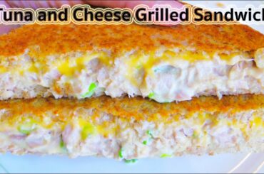 Tuna and Cheese Grilled Sandwich : Breakfast Recipe