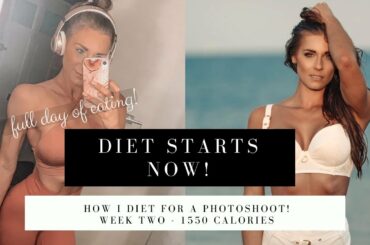 1550 calories / PHOTOSHOOT PREP - week 2 / Easy recipes for meals to make your macros go further