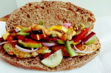 How to make Veg Sub Sandwich at home - Easy Homemade Sub Sandwich Recipe -Chief Chef Recipes