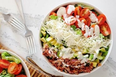 Fresh & Crunchy BLT Salad Bowls
