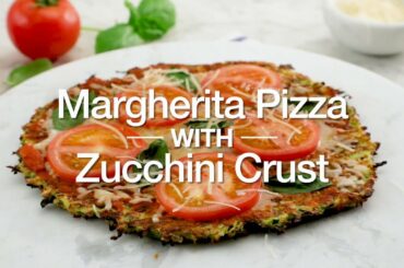 Margherita Pizza with Zucchini Crust │Healthy Recipes│Kroger
