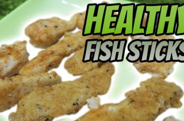 How To Make Healthy Homemade Fish Sticks Recipe (QUICK AND EASY) | LiveLeanTV
