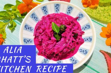 Alia Bhatt's KITCHEN RECIPE | Healthy Recipe - Mum's Sweet & Chatpati Recipes