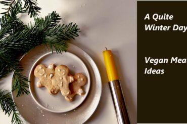 Some things I do on a Cold Winter Day- What I eat- Vegan // Relaxing Video- Cozy Day