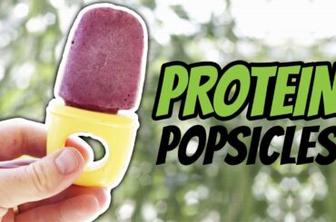 How To Make Protein Popsicles Recipe (PROTEIN SNACKS FOR WEIGHT LOSS) | LiveLeanTV