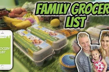 Simplify Your Diet: Grocery Haul For Busy Parents (HEALTHY GROCERY LIST) | LiveLeanTV
