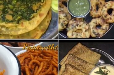 DIFFERENT BREAKFAST & SNACK RECIPES | CURRY RECIPES