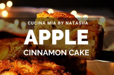 Apple Cinnamon Cake | Eggless | Healthy Classic Christmas Special | Moist Recipe