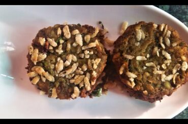 PEAS POHA CUTLET RECIPE ||  QUICK AND EASY SNACK