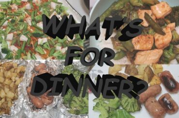 WHAT'S FOR DINNER? // ONE PAN DINNERS // EASY DINNER IDEAS