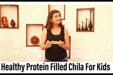 Vegetarian Omelette Recipe l Healthy High Protein Chila