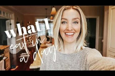 WHAT I EAT IN A DAY | Becca Bristow