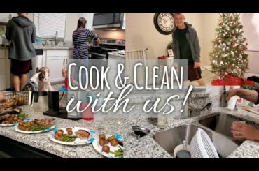 Cook and Clean with us ! Dinner routine in the new house.