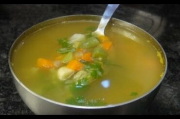Garlic Veg Clear Soup In Tamil | Veg Clear Soup In Tamil | Veg Soup In Tamil | Gowri Samayalarai