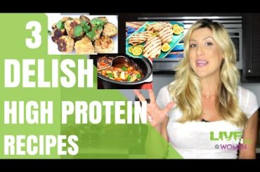3 Delicious High Protein Recipes to Cook in Bulk | LiveLeanTV