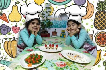 Christmas Healthy snacks for kids - Easy and funny